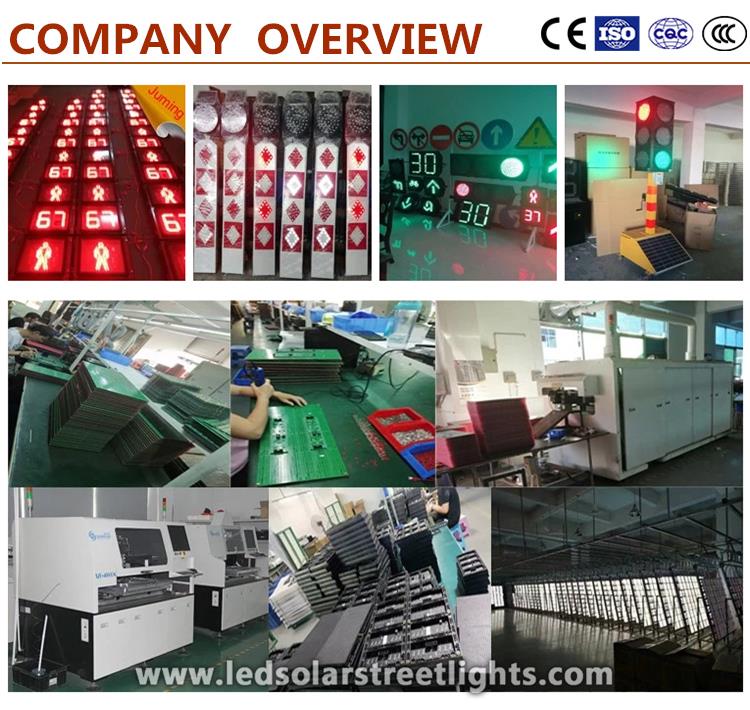 Production Process of Solar LED Traffic Signs