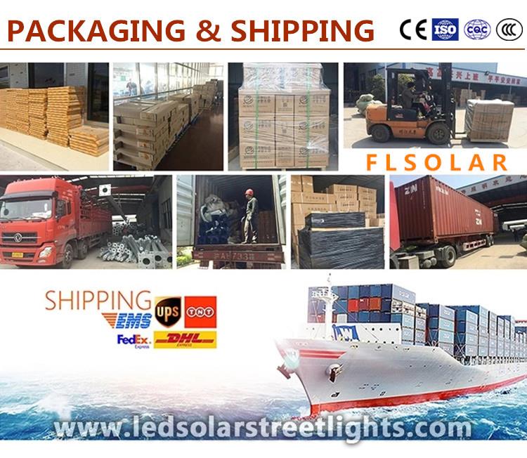 Packaging and Shipping of Solar LED Traffic Signs