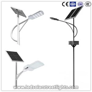 Lumină stradală solară de 100W
